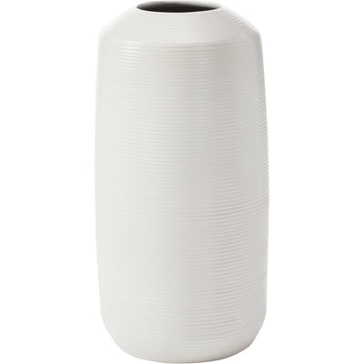 Renwil - VAS221 - Vase - Kavali - Matte Textured Off-White
