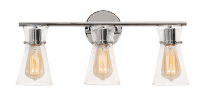 AFX Lighting - AMDV2210MBPC - Three Light Vanity - Amanda - Polished Chrome