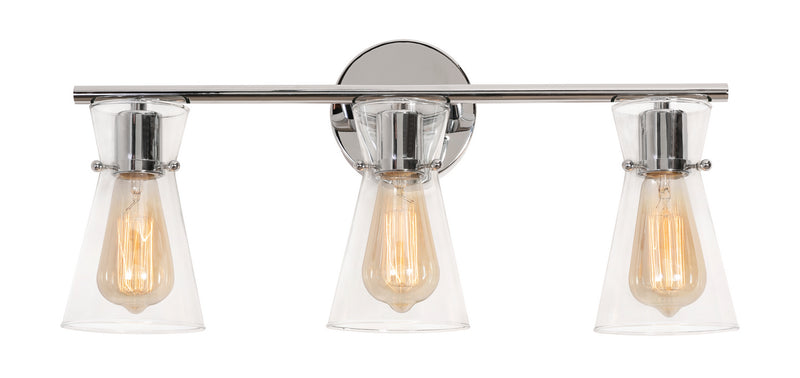 AFX Lighting - AMDV2210MBPC - Three Light Vanity - Amanda - Polished Chrome