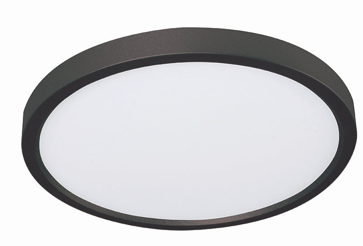 AFX Lighting - EGRF06LAJD1BK - LED Flush Mount - Edge Round - Black