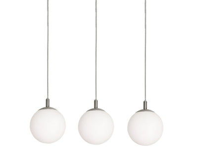 AFX Lighting - LRTP07MBSNLNR3 - Three Light Pendant - Loretto - Satin Nickel