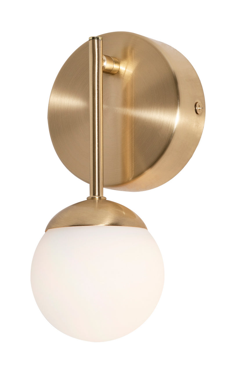 AFX Lighting - PRLS0409L30D1SB - LED Wall Sconce - Pearl - Satin Brass