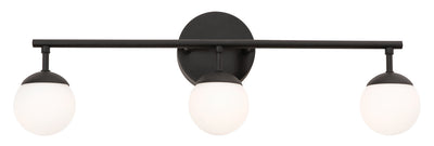AFX Lighting - PRLV2408L30D1BK - LED Vanity - Pearl - Black