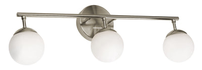 AFX Lighting - PRLV2408L30D1SN - LED Vanity - Pearl - Satin Nickel