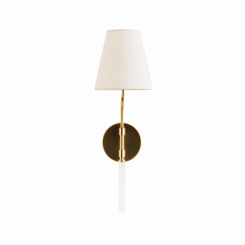 Arteriors - 49798 - One Light Wall Sconce - McCoy - Pale Brass