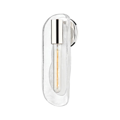 Hudson Valley - 1761-PN - One Light Wall Sconce - Hopewell - Polished Nickel