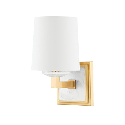Hudson Valley - 4071-AGB - One Light Wall Sconce - Elwood - Aged Brass