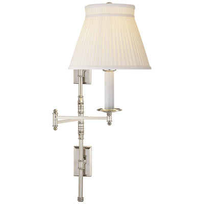 Visual Comfort Signature - CHD 5102PN-SC - One Light Swing Arm Wall Sconce - Dorchester3 - Polished Nickel