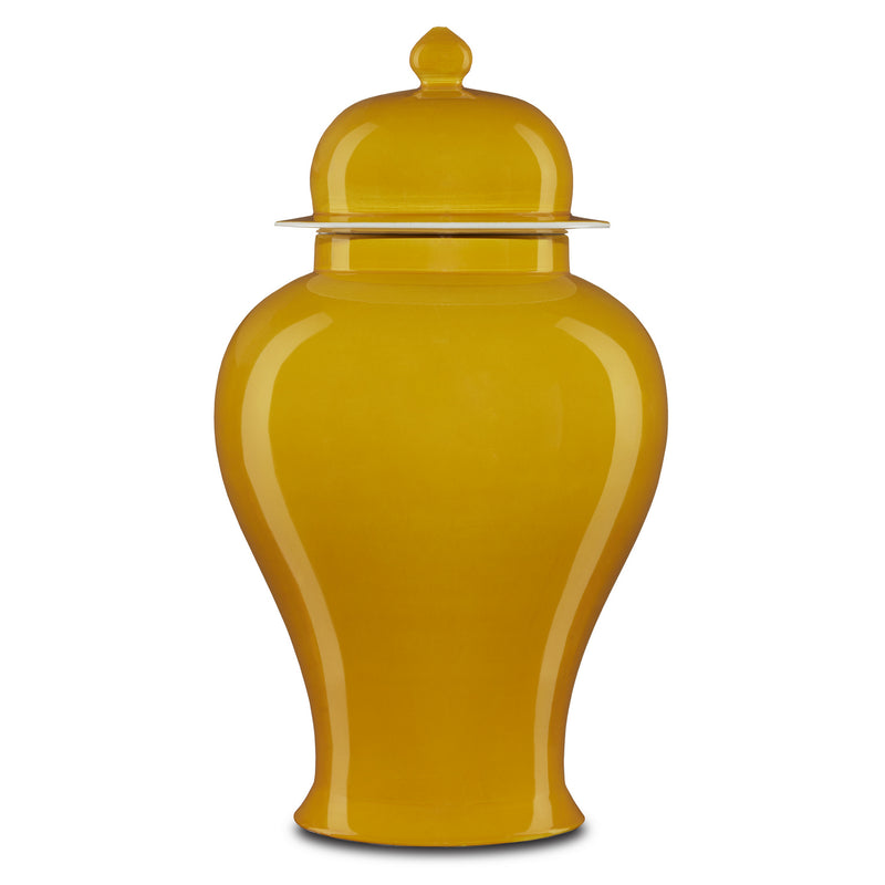 Currey and Company - 1200-0581 - Jar - Imperial - Yellow