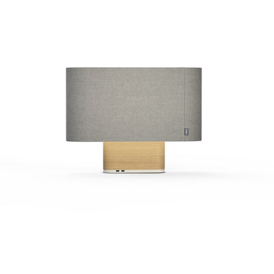 Pablo Designs - BELM TBL GRY/OAK - LED Table Lamp - Belmont - Grey/Oak