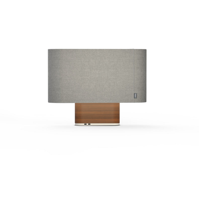 Pablo Designs - BELM TBL GRY/WAL - LED Table Lamp - Belmont - Grey/Walnut