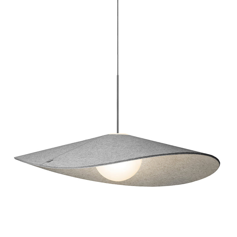 Pablo Designs - BOLA 42 FELT - LED Pendant - Bola Felt - Pebble Grey