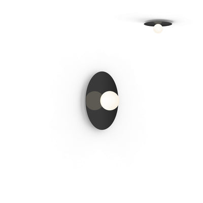 Pablo Designs - BOLA FSH 12 BLK - LED Flush Mount - Bola Disc - Black