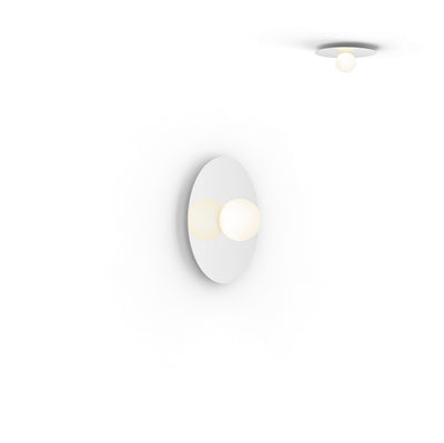 Pablo Designs - BOLA FSH 12 WHT - LED Flush Mount - Bola Disc - White