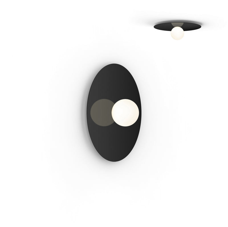 Pablo Designs - BOLA FSH 18 BLK - LED Flush Mount - Bola Disc - Black