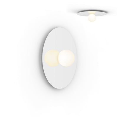 Pablo Designs - BOLA FSH 22 WHT - LED Flush Mount - Bola Disc - White