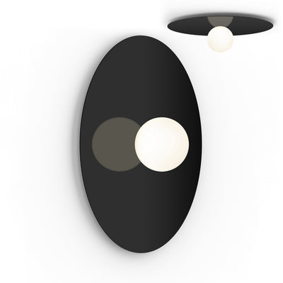 Pablo Designs - BOLA FSH 32 BLK - LED Flush Mount - Bola Disc - Black