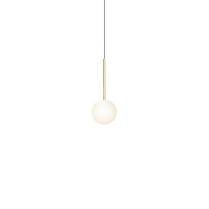 Pablo Designs - BOLA SPH 5 BRA - LED Pendant - Bola Sphere - Brass
