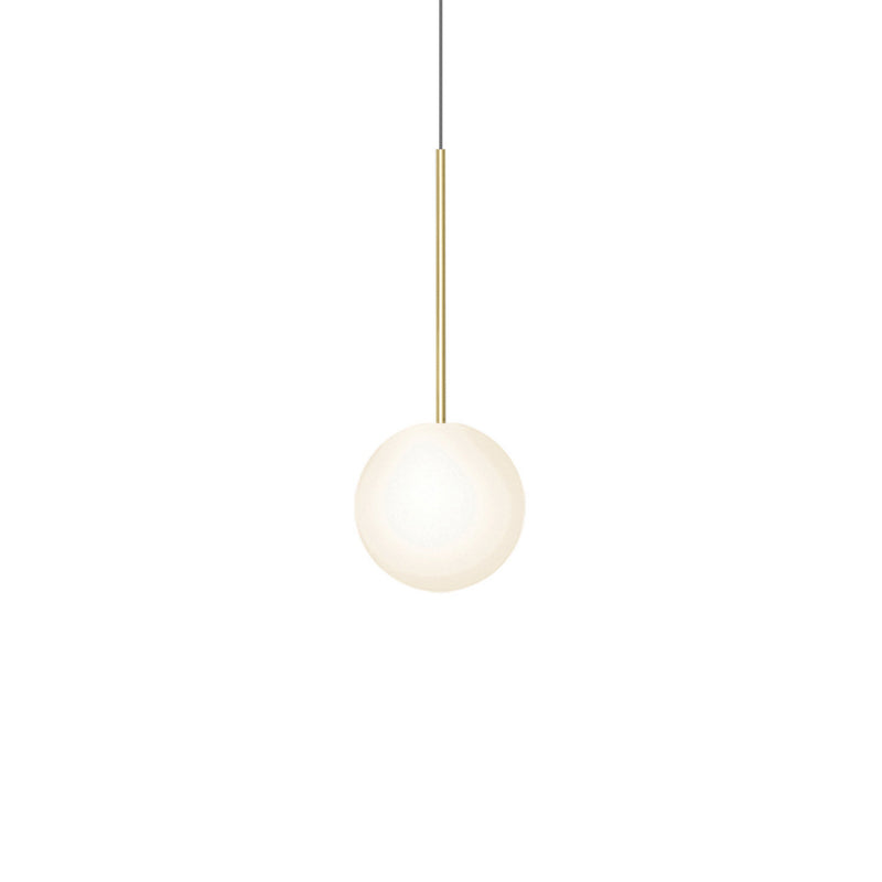 Pablo Designs - BOLA SPH 8 BRA - LED Pendant - Bola Sphere - Brass