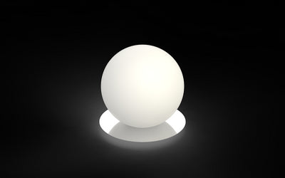 Pablo Designs - BOLA SPH TBL 8 CRM - LED Table Lamp - Bola Sphere Table - Chrome