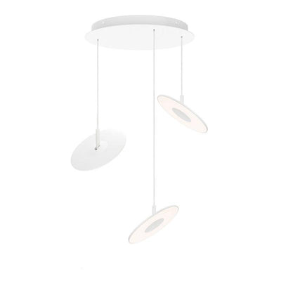 Pablo Designs - CIRC CHAN 12/3 WHT - LED Chandelier - Circa - White