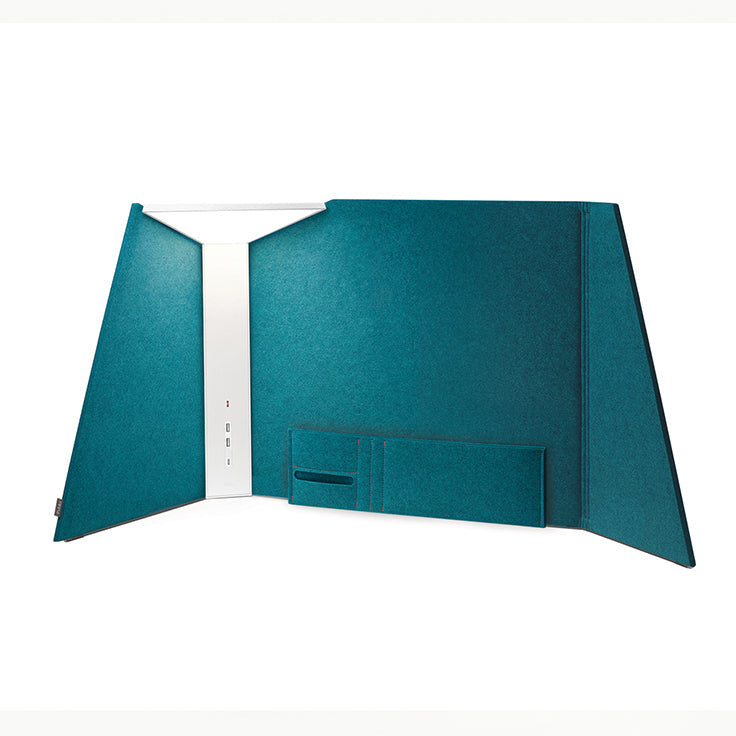 Pablo Designs - CO30 TRQ - LED Table Lamp - Corner Office - Turquoise