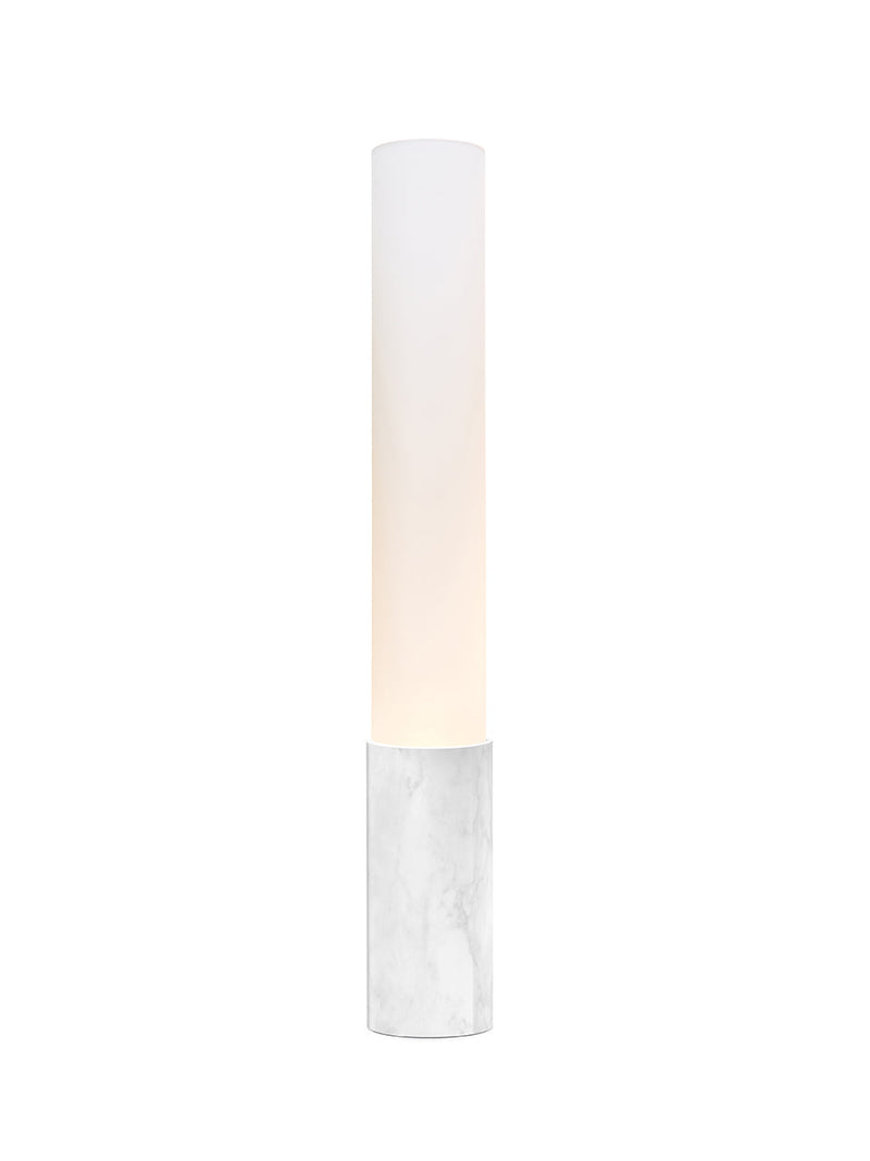 Pablo Designs - ELIS 32 MRBL WHT - Three Light Table Lamp - Elise - White Marble