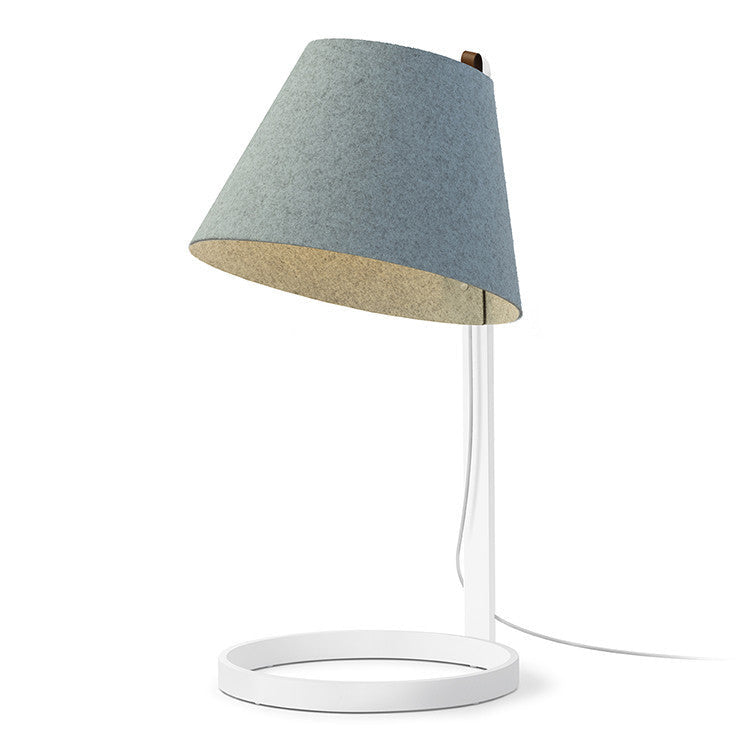 Pablo Designs - LANA LRG TBL ARCT/GRY WHT - LED Table Lamp - Lana - Arctic Blue/Grey- White