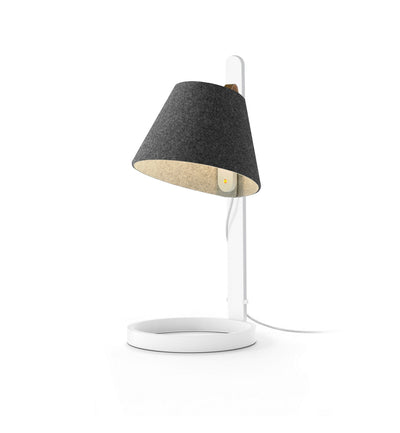 Pablo Designs - LANA MINI TBL CHR/GRY WHT - LED Table Lamp - Lana - Charcoal/Grey- White