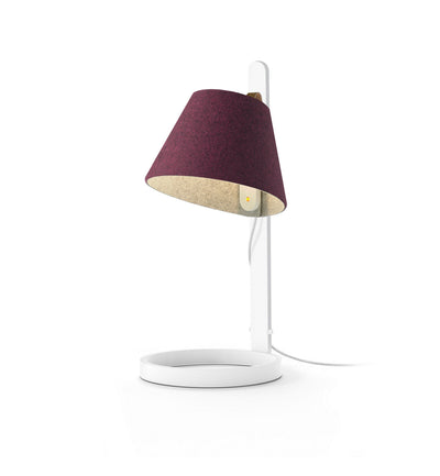 Pablo Designs - LANA MINI TBL PLUM/GRY WHT - LED Table Lamp - Lana - Plum/Grey- White