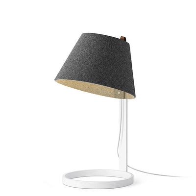 Pablo Designs - LANA SML TBL CHR/GRY WHT - LED Table Lamp - Lana - Charcoal/Grey- White