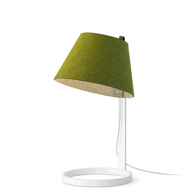 Pablo Designs - LANA SML TBL MOSS/GRY WHT - LED Table Lamp - Lana - Moss/Grey- White Stem