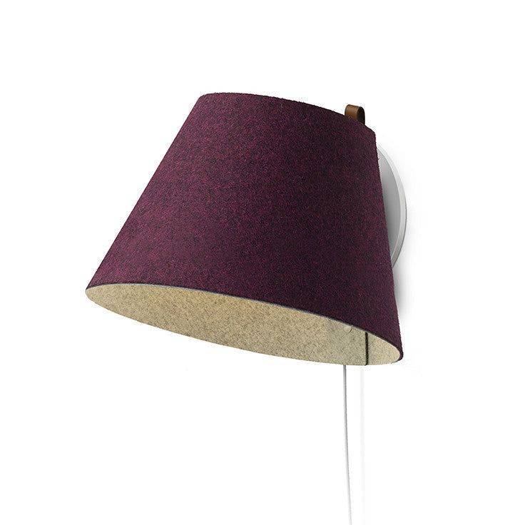 Pablo Designs - LANA WALL LRG PLUM/GRY - LED Wall Lamp - Lana - Plum/Grey