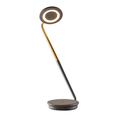 Pablo Designs - PIXO PLUS BLK/BRA - LED Table Lamp - Pixo Plus - Graphite/Brass