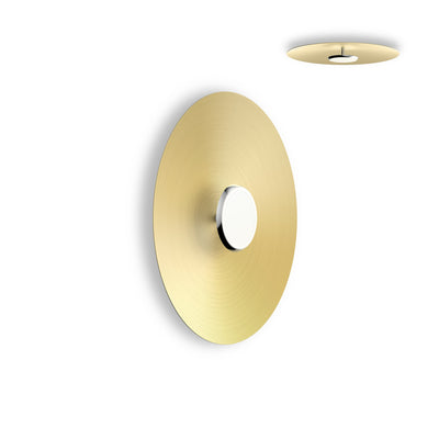 Pablo Designs - SKY FSH 24 DOM BRA - LED Flush Mount - Sky - Brass/Chrome