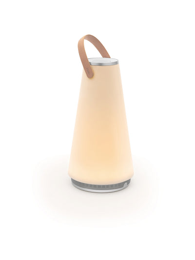 Pablo Designs - UMA AL/TAN - LED Table Lamp - Uma - Aluminum /Tan