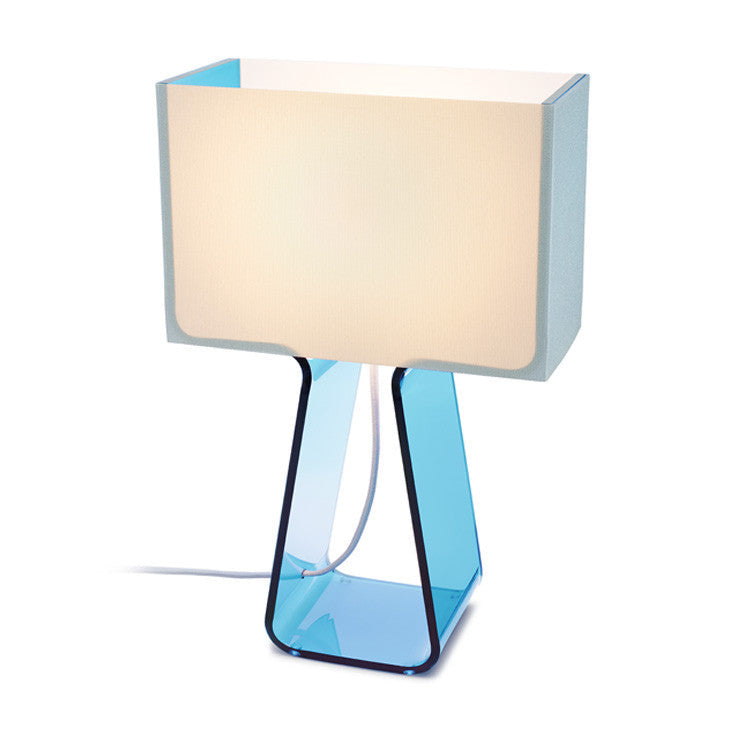Pablo Designs - TT 14 SKY - One Light Table Lamp - Tube Top - Sky Blue