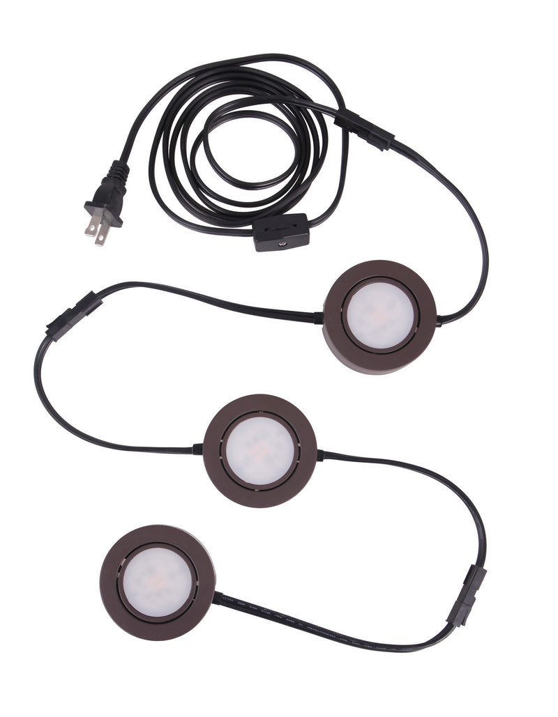 Craftmade - CPK1103-BZ-LED - LED Under Cabinet Puck - Under Cabinet Puck - Bronze