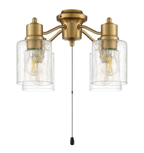 Craftmade - LK403107-SB-LED - LED Fan Light Kit - Light Kit-Armed - Satin Brass