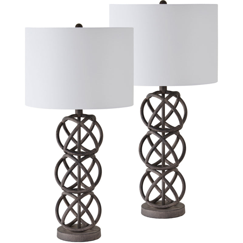Renwil - LPT871-SET2 - Table Lamp (Set Of 2) - Shira - Black