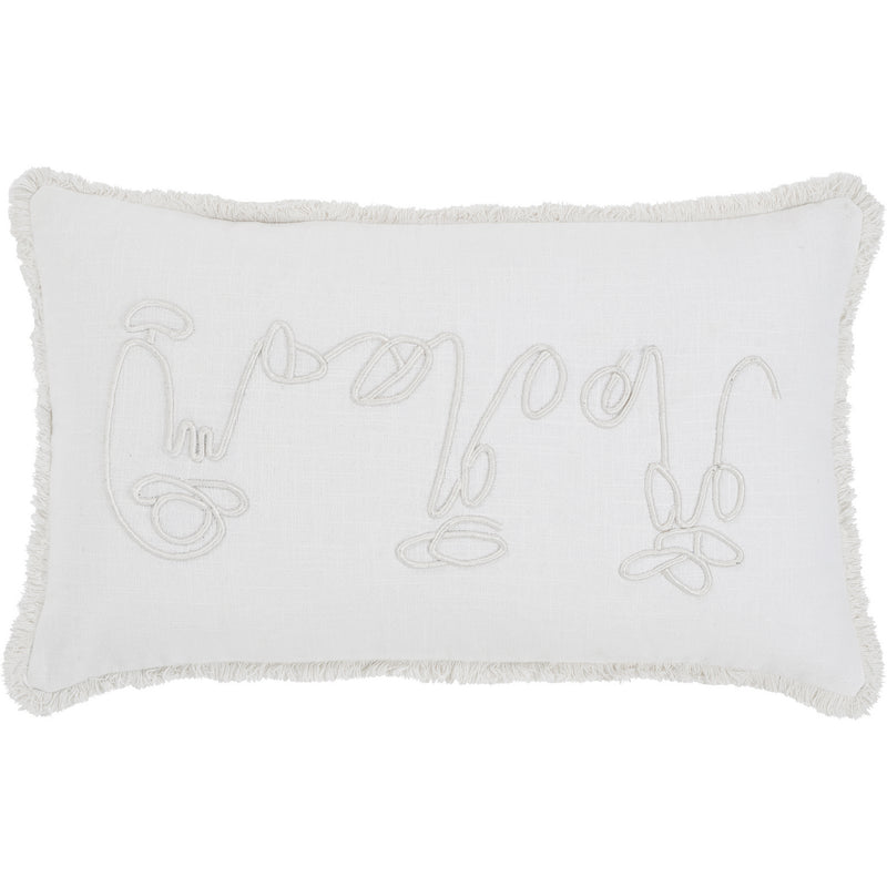 Renwil - PWFL1389 - Pillow - Alivia - White/ Ivory