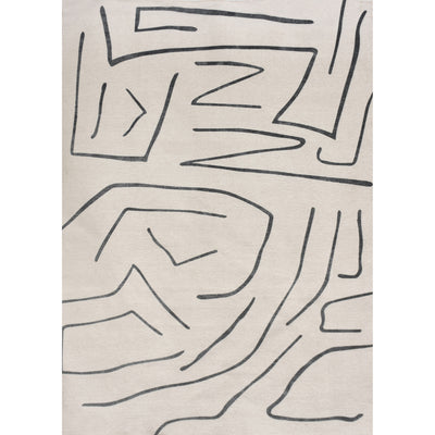 Renwil - RFAL-10212-810 - Rug - Fallon - Ivory/ Charcoal