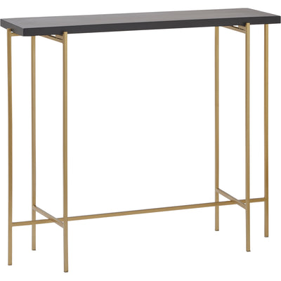 Renwil - TA432 - Console Table - Farrah - Gold, Black