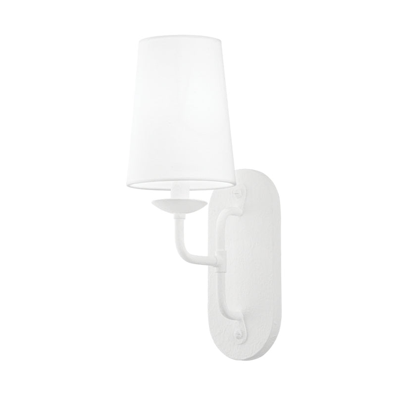 Troy Lighting - B1621-GSW - One Light Wall Sconce - Moe - Gesso White