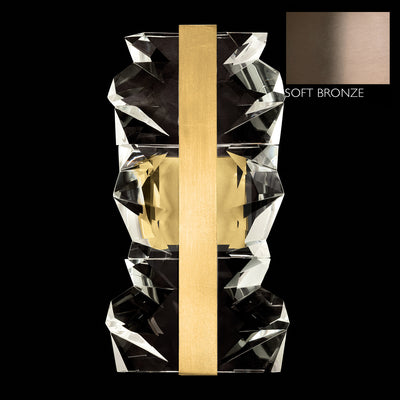 Fine Art - 928150-3ST - LED Wall Sconce - Strata - Bronze