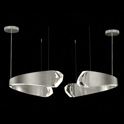 Fine Art - 931840-1ST - LED Pendant - Strata - Silver