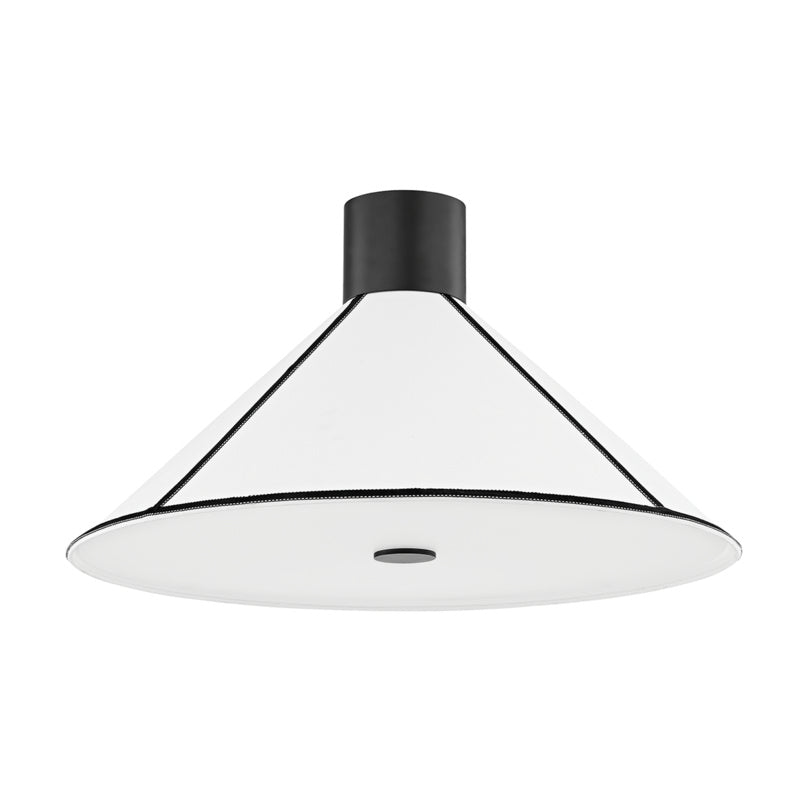 Troy Lighting - C8725-SBK - Two Light Semi Flush Mount - Forrest