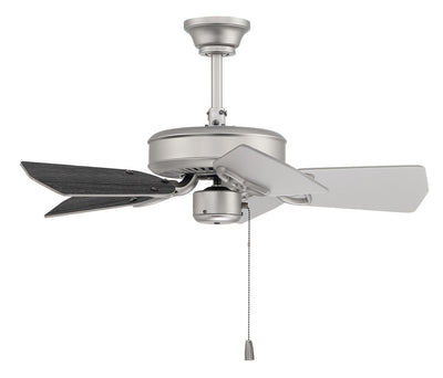 Craftmade - PI30BN5 - 30"Ceiling Fan - Piccolo - Brushed Satin Nickel