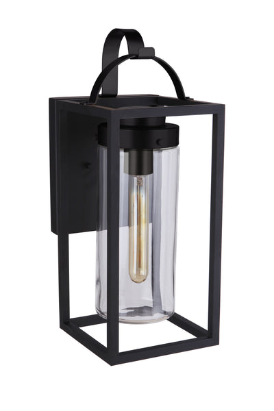 Craftmade - ZA4814-MN - One Light Outdoor Wall Lantern - Neo - Midnight