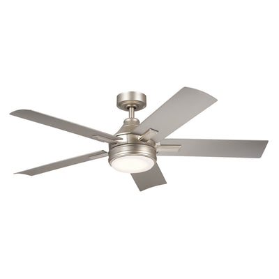 Kichler - 310126NI - 52``Ceiling Fan - Tide - Brushed Nickel